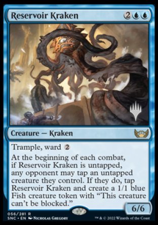 Reservoir Kraken (Promo Pack) [Streets of New Capenna Promos] - The Mythic Store | 24h Order Processing