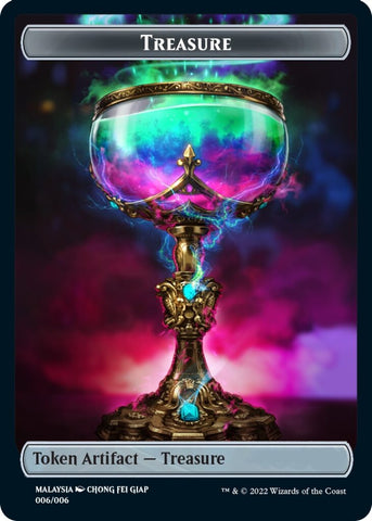 Treasure Token (006) (Southeast Asia Artists) [Streets of New Capenna Tokens] - The Mythic Store | 24h Order Processing