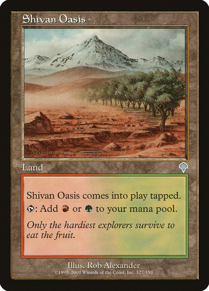 Shivan Oasis [Invasion] - The Mythic Store | 24h Order Processing
