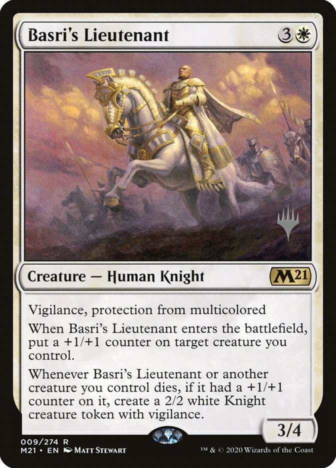 Basri's Lieutenant (Promo Pack) [Core Set 2021 Promos] - The Mythic Store | 24h Order Processing