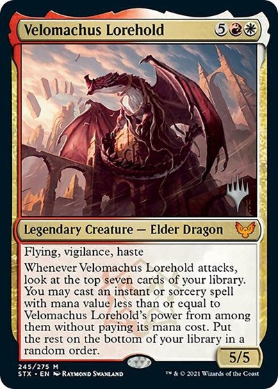 Velomachus Lorehold (Promo Pack) [Strixhaven: School of Mages Promos] - The Mythic Store | 24h Order Processing