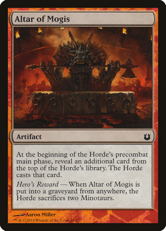 Altar of Mogis [Born of the Gods Battle the Horde] - The Mythic Store | 24h Order Processing