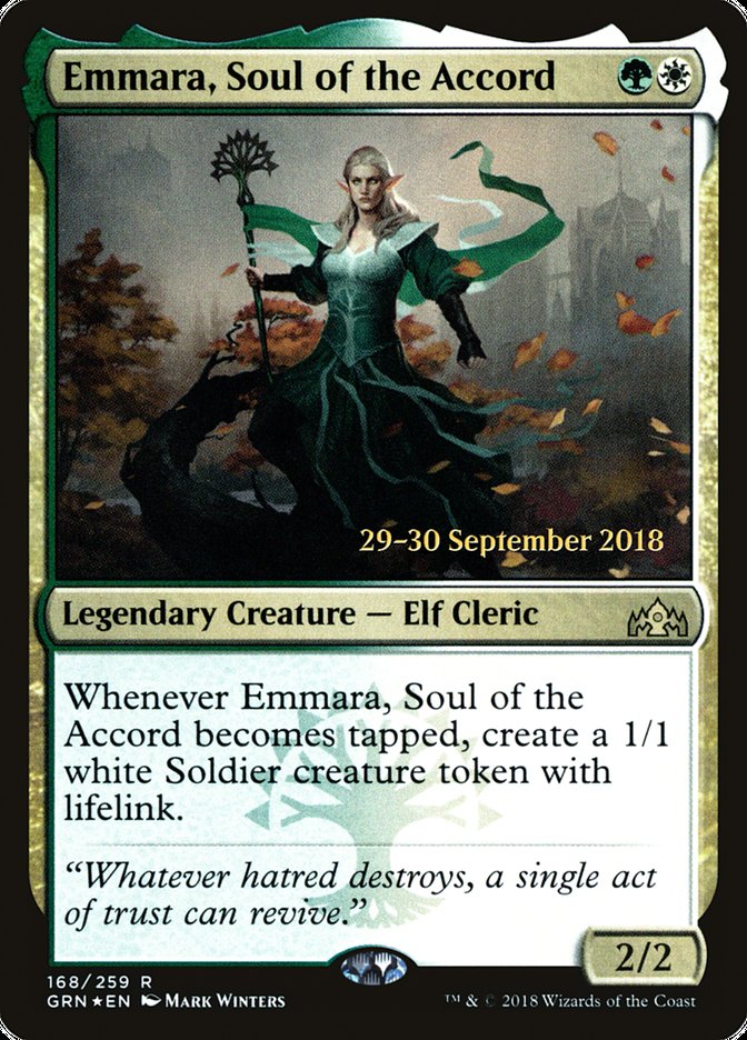 Emmara, Soul of the Accord [Guilds of Ravnica Prerelease Promos] - The Mythic Store | 24h Order Processing