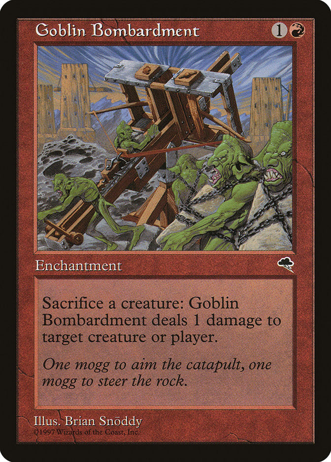 Goblin Bombardment [Tempest] - The Mythic Store | 24h Order Processing