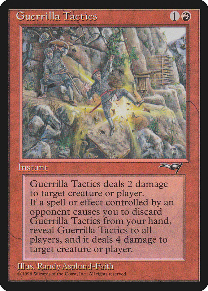 Guerrilla Tactics (Falling) [Alliances] - The Mythic Store | 24h Order Processing