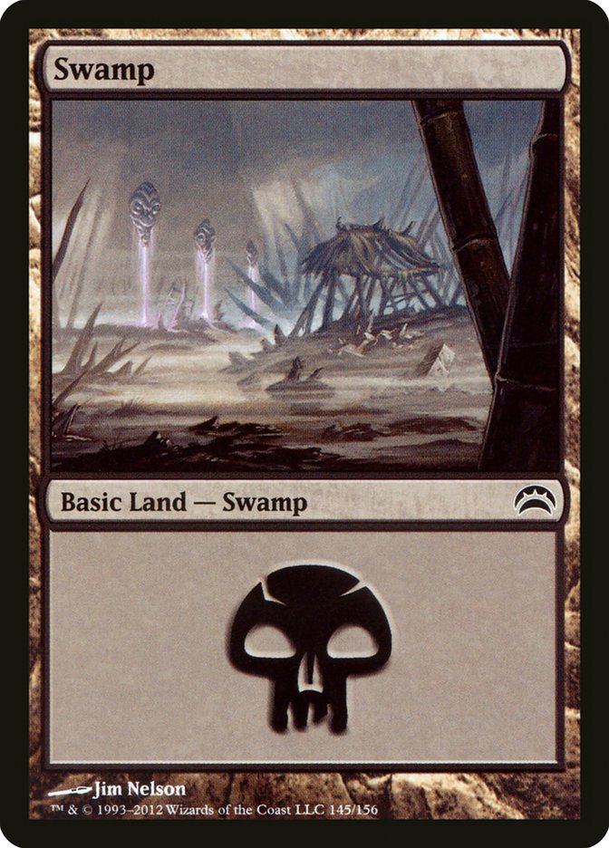 Swamp (145) [Planechase 2012] - The Mythic Store | 24h Order Processing