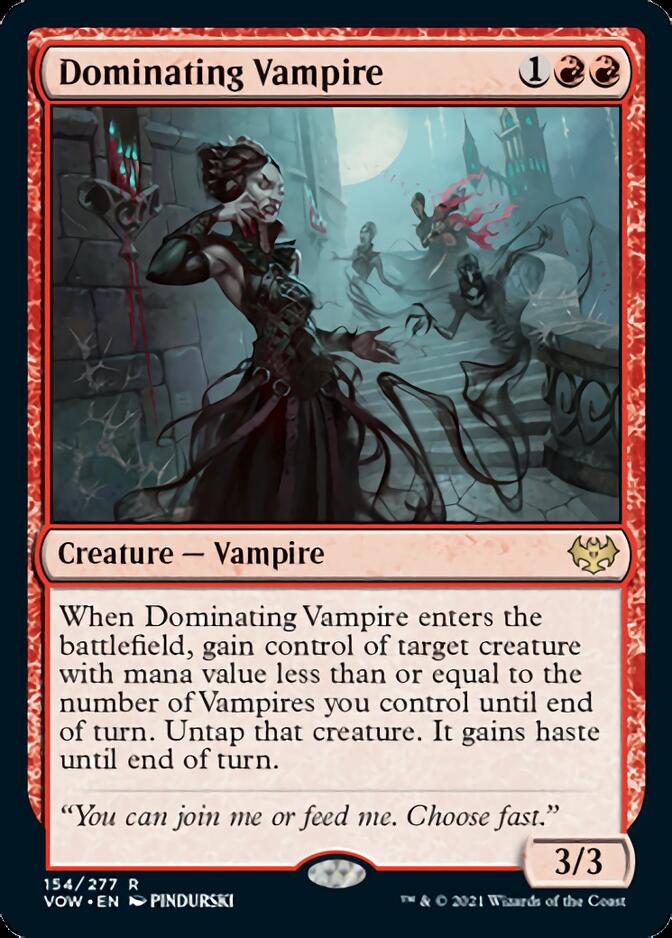 Dominating Vampire [Innistrad: Crimson Vow] - The Mythic Store | 24h Order Processing