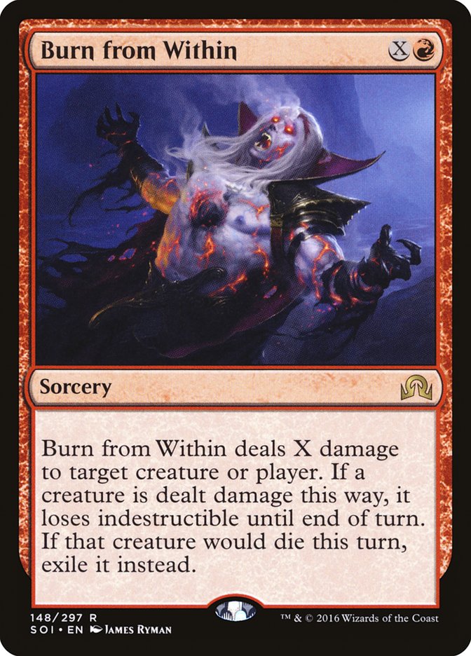 Burn from Within [Shadows over Innistrad] - The Mythic Store | 24h Order Processing