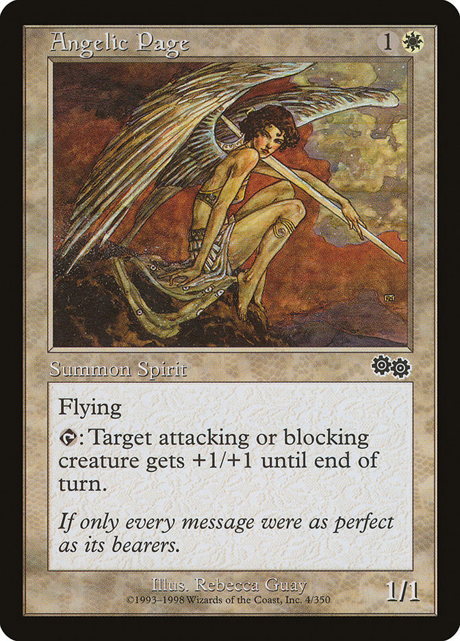 Angelic Page [Urza's Saga] - The Mythic Store | 24h Order Processing