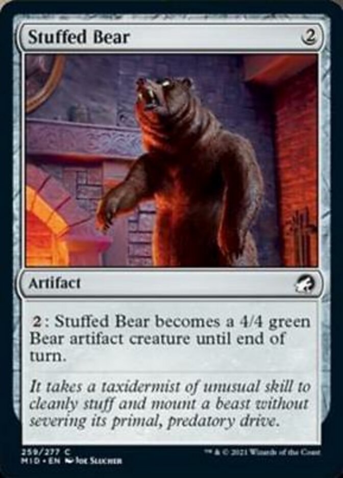 Stuffed Bear [Innistrad: Midnight Hunt] - The Mythic Store | 24h Order Processing