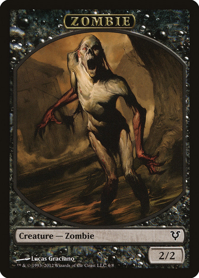Zombie Token [Avacyn Restored Tokens] - The Mythic Store | 24h Order Processing