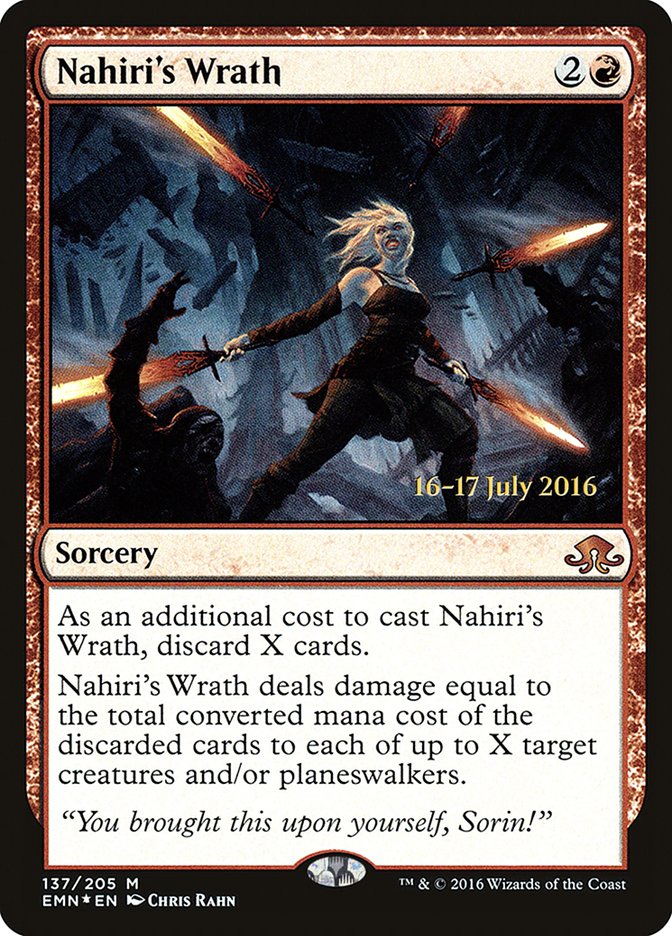 Nahiri's Wrath (Prerelease) [Eldritch Moon Promos] - The Mythic Store | 24h Order Processing