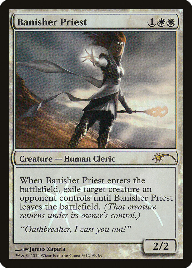 Banisher Priest [Friday Night Magic 2014] - The Mythic Store | 24h Order Processing