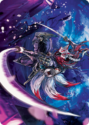 Blade-Blizzard Kitsune Art Card [Kamigawa: Neon Dynasty Art Series] - The Mythic Store | 24h Order Processing