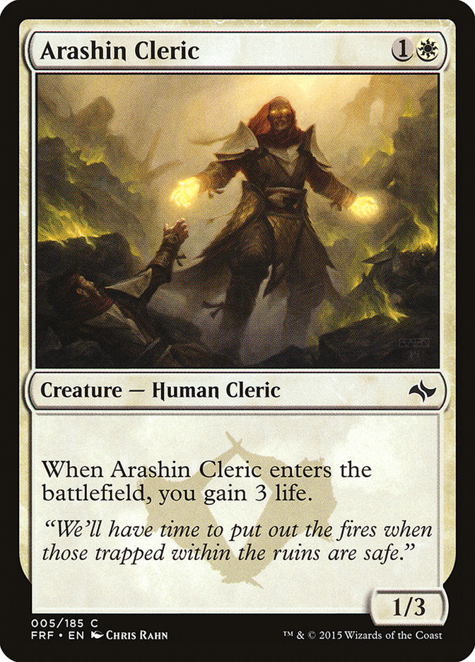 Arashin Cleric [Fate Reforged] - The Mythic Store | 24h Order Processing