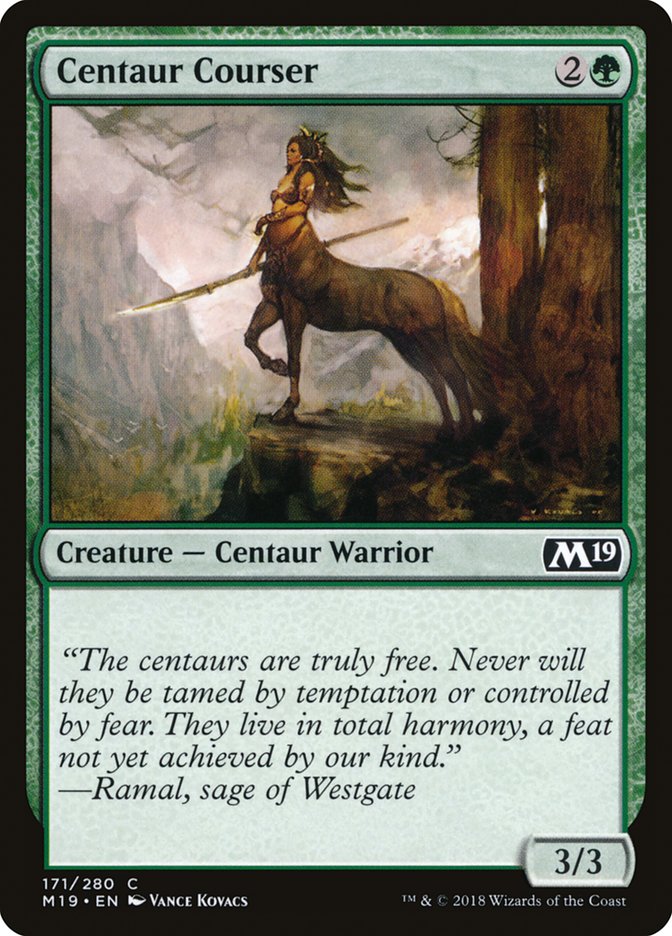 Centaur Courser [Core Set 2019] - The Mythic Store | 24h Order Processing