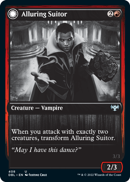 Alluring Suitor // Deadly Dancer [Innistrad: Double Feature] - The Mythic Store | 24h Order Processing