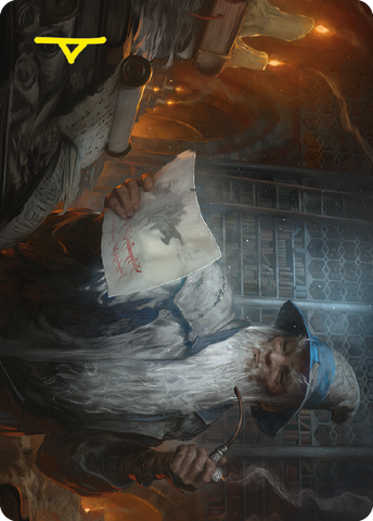 Learn from the Past Art Card (Gold-Stamped Signature) [The Lord of the Rings: Tales of Middle-earth Art Series] - The Mythic Store | 24h Order Processing