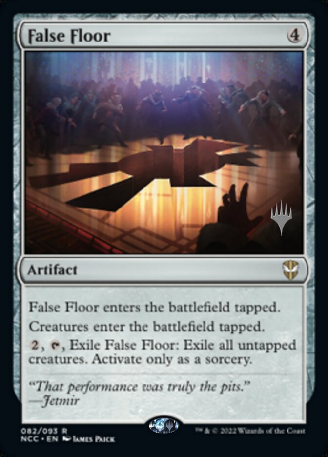 False Floor (Promo Pack) [Streets of New Capenna Commander Promos] - The Mythic Store | 24h Order Processing
