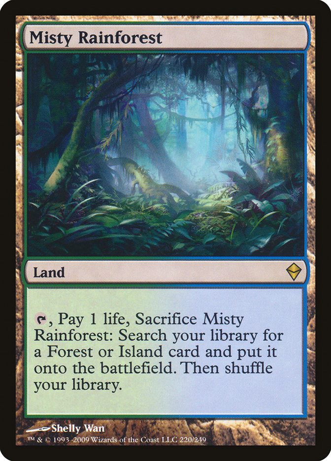 Misty Rainforest [Zendikar] - The Mythic Store | 24h Order Processing