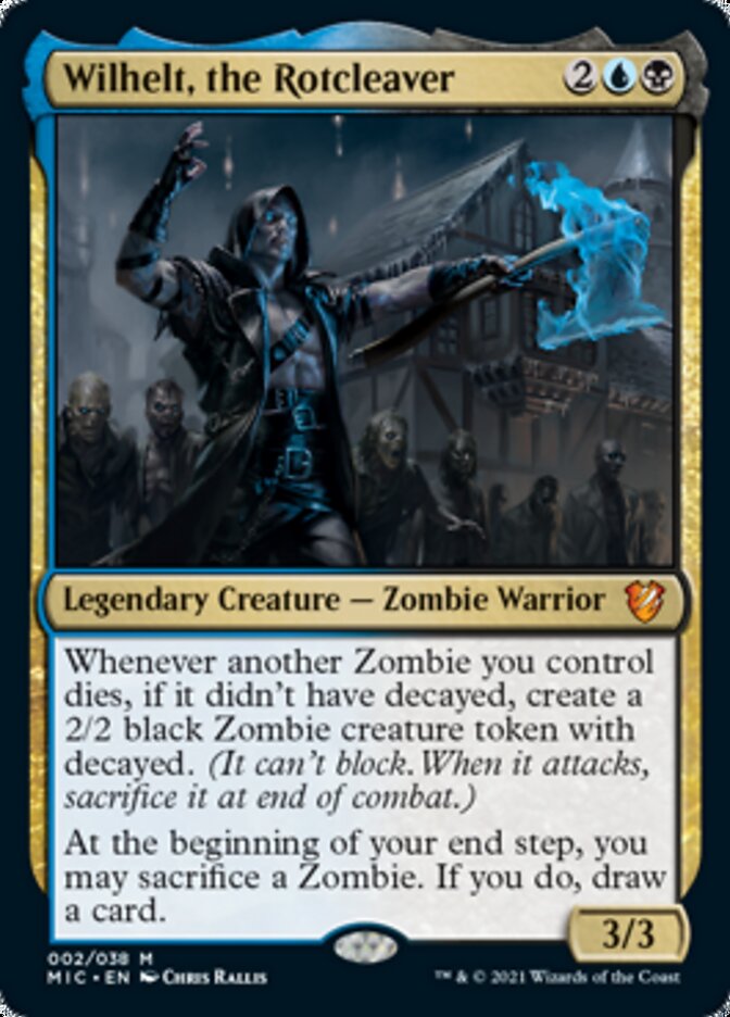 Wilhelt, the Rotcleaver (Display Commander) [Innistrad: Midnight Hunt Commander] - The Mythic Store | 24h Order Processing