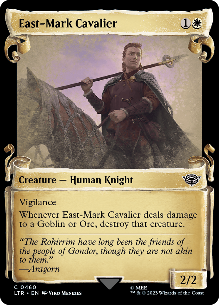 East-Mark Cavalier [The Lord of the Rings: Tales of Middle-Earth Showcase Scrolls] - The Mythic Store | 24h Order Processing