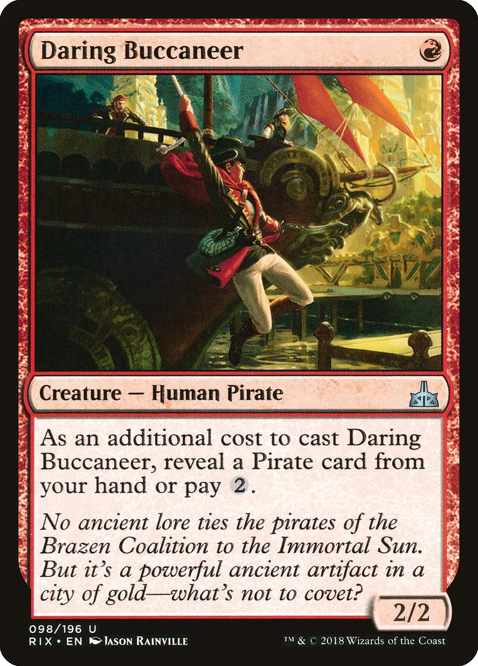 Daring Buccaneer [Rivals of Ixalan] - The Mythic Store | 24h Order Processing