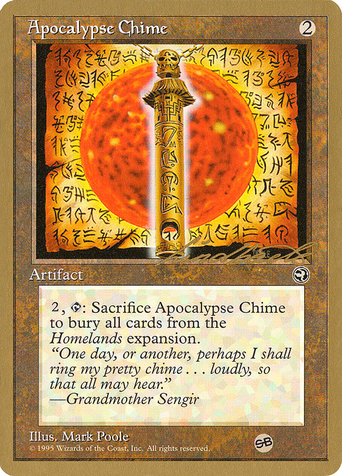 Apocalypse Chime (Leon Lindback) (SB) [Pro Tour Collector Set] - The Mythic Store | 24h Order Processing