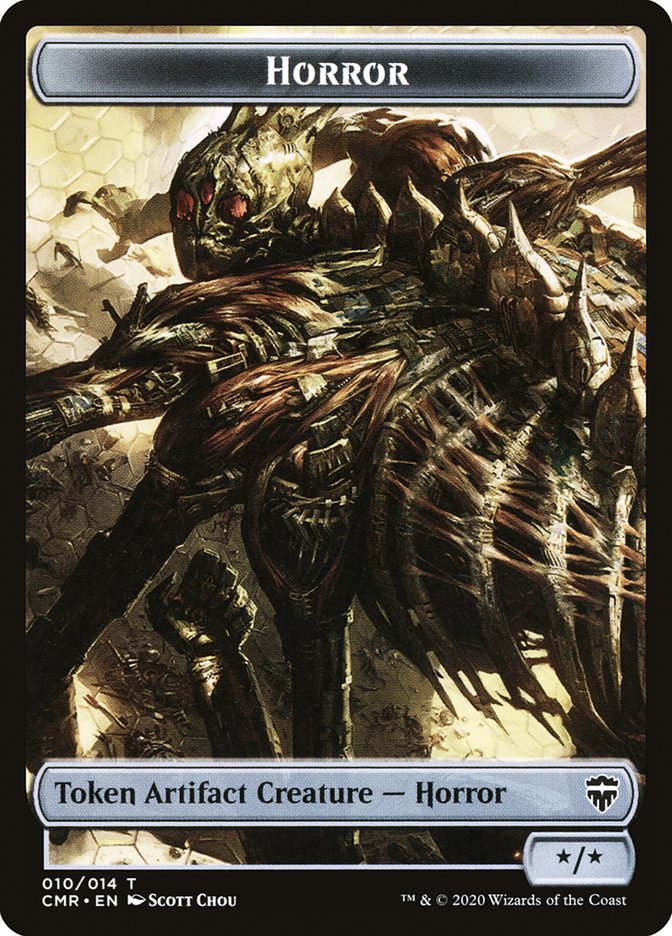 Horror // Thrull Double-Sided Token [Commander Legends Tokens] - The Mythic Store | 24h Order Processing
