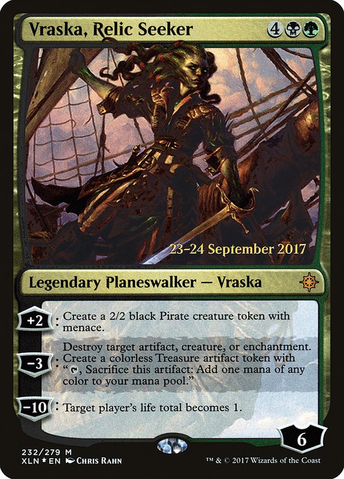Vraska, Relic Seeker [Ixalan Prerelease Promos] - The Mythic Store | 24h Order Processing