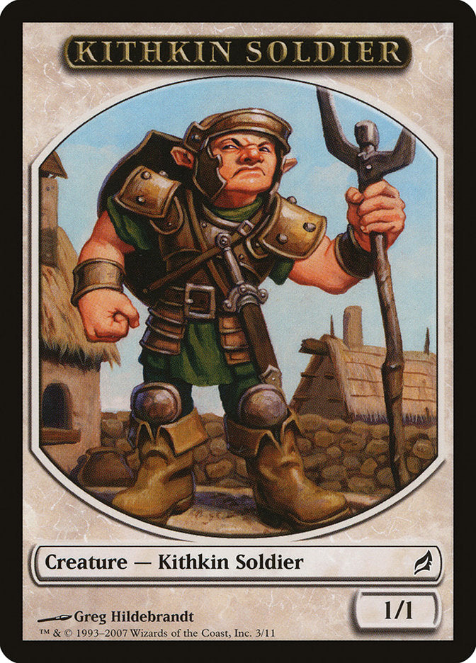 Kithkin Soldier Token [Lorwyn Tokens] - The Mythic Store | 24h Order Processing