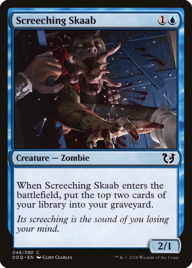Screeching Skaab [Duel Decks: Blessed vs. Cursed] - The Mythic Store | 24h Order Processing