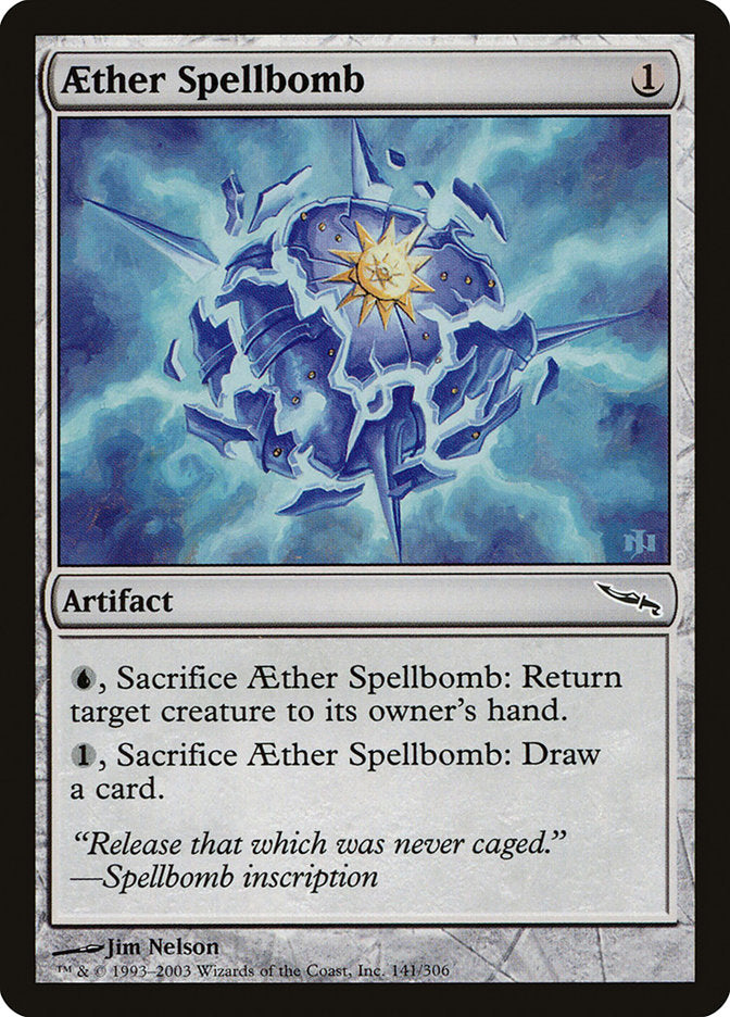 Aether Spellbomb [Mirrodin] - The Mythic Store | 24h Order Processing