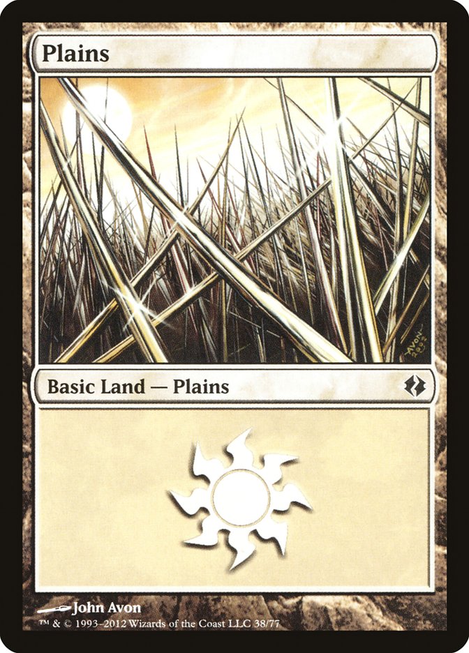 Plains (38) [Duel Decks: Venser vs. Koth] - The Mythic Store | 24h Order Processing