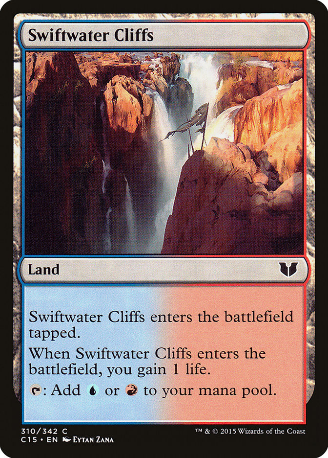 Swiftwater Cliffs [Commander 2015] - The Mythic Store | 24h Order Processing