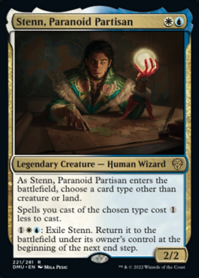Stenn, Paranoid Partisan [Dominaria United] - The Mythic Store | 24h Order Processing