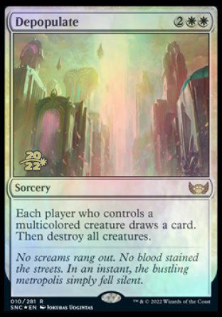 Depopulate [Streets of New Capenna Prerelease Promos] - The Mythic Store | 24h Order Processing