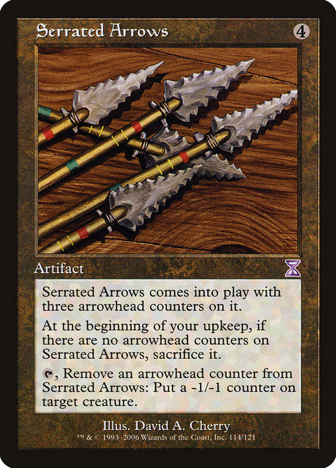 Serrated Arrows [Time Spiral Timeshifted] - The Mythic Store | 24h Order Processing