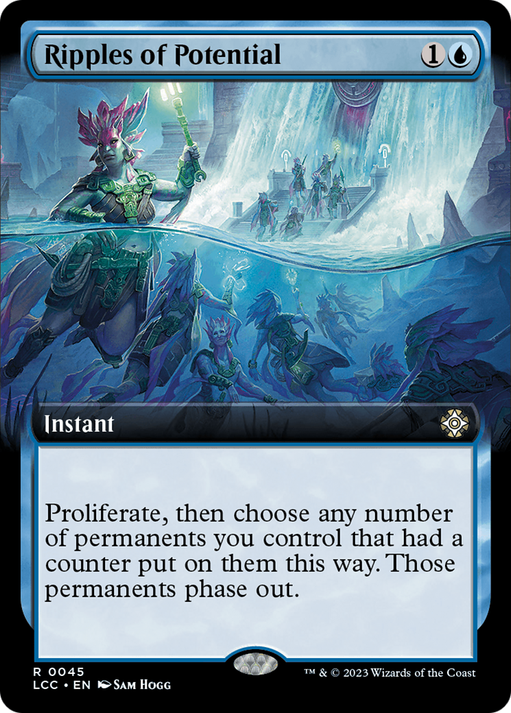 Ripples of Potential (Extended Art) [The Lost Caverns of Ixalan Commander] - The Mythic Store | 24h Order Processing