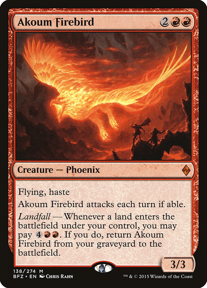 Akoum Firebird [Battle for Zendikar] - The Mythic Store | 24h Order Processing