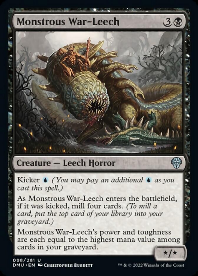 Monstrous War-Leech [Dominaria United] - The Mythic Store | 24h Order Processing