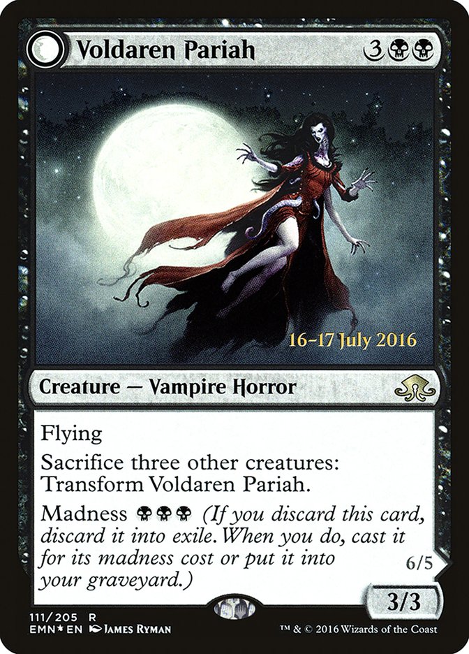 Voldaren Pariah // Abolisher of Bloodlines [Eldritch Moon Prerelease Promos] - The Mythic Store | 24h Order Processing