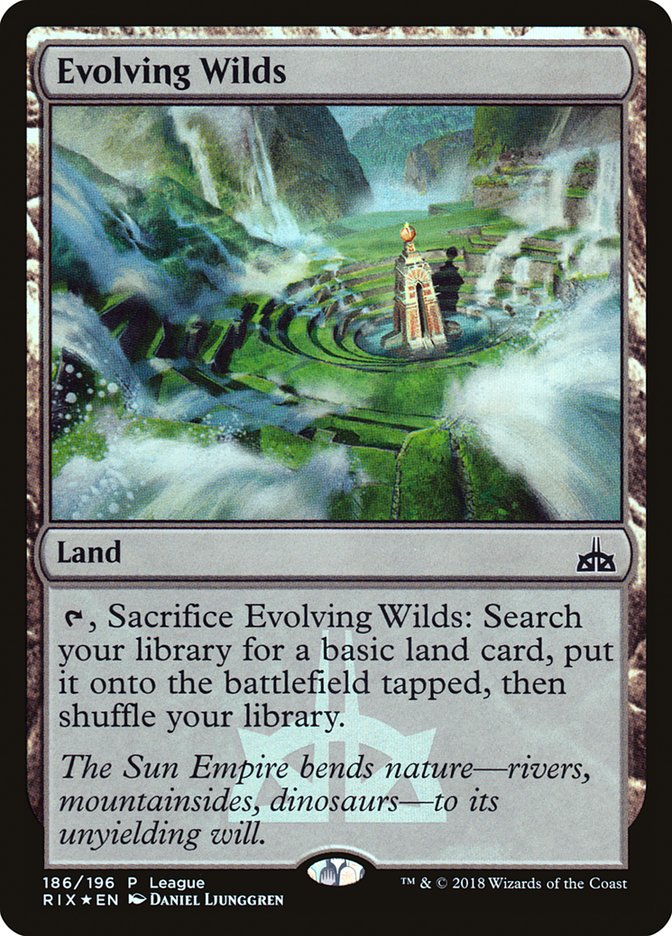 Evolving Wilds (League) [Rivals of Ixalan Promos] - The Mythic Store | 24h Order Processing