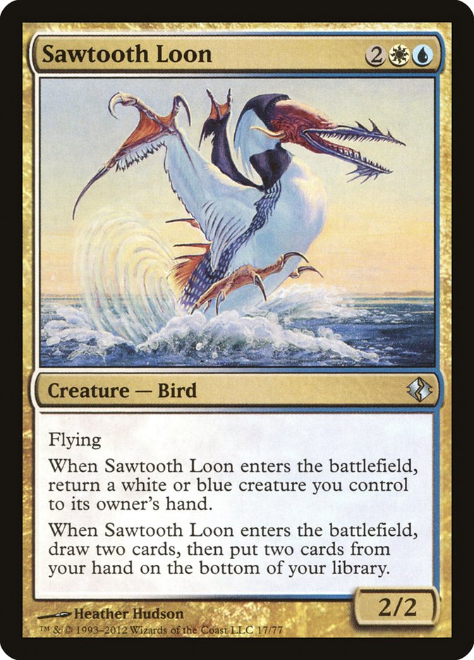 Sawtooth Loon [Duel Decks: Venser vs. Koth] - The Mythic Store | 24h Order Processing