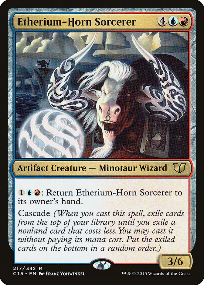 Etherium-Horn Sorcerer [Commander 2015] - The Mythic Store | 24h Order Processing