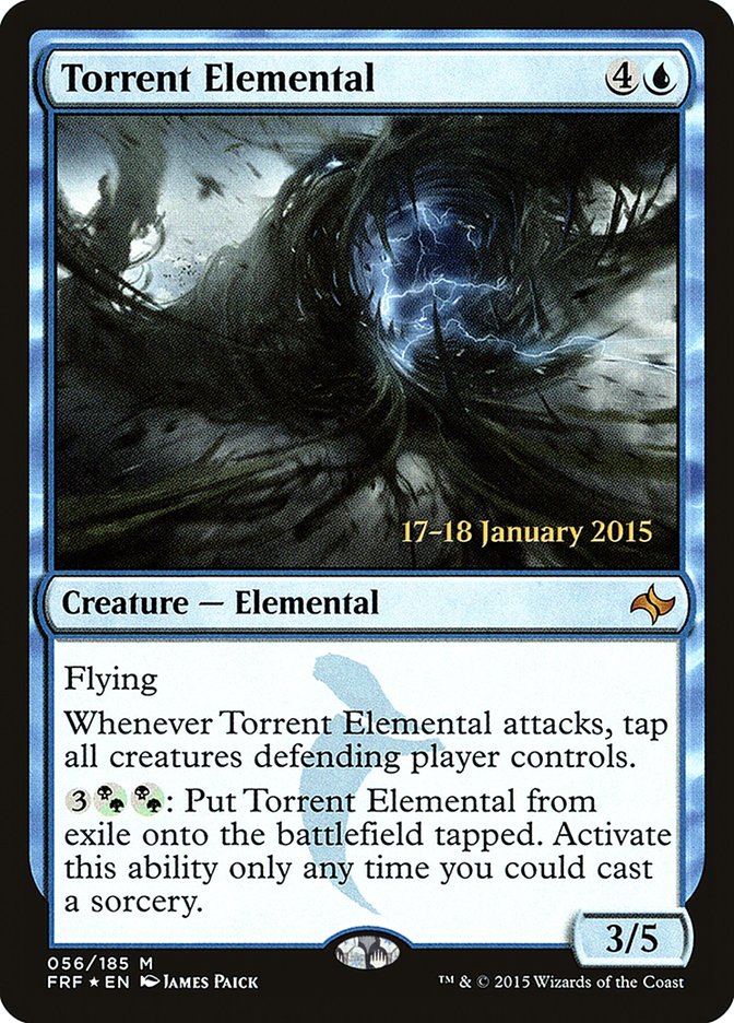 Torrent Elemental [Fate Reforged Prerelease Promos] - The Mythic Store | 24h Order Processing