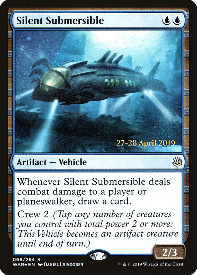 Silent Submersible [War of the Spark Prerelease Promos] - The Mythic Store | 24h Order Processing