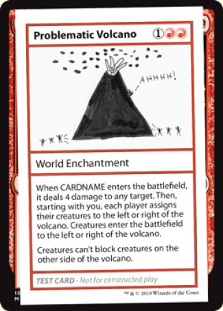Problematic Volcano (2021 Edition) [Mystery Booster Playtest Cards] - The Mythic Store | 24h Order Processing