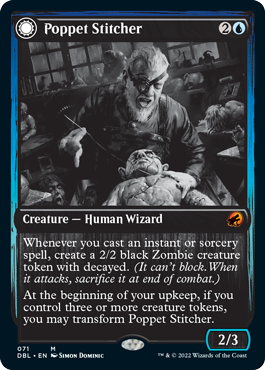 Poppet Stitcher // Poppet Factory [Innistrad: Double Feature] - The Mythic Store | 24h Order Processing