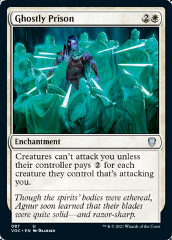 Ghostly Prison [Innistrad: Crimson Vow Commander] - The Mythic Store | 24h Order Processing